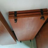 Huge shelf library Swedish desk teak, string.