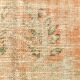 5x9 Vintage Oriental & Bordered Pattern Orange Turkish Rug, 170x274Cm