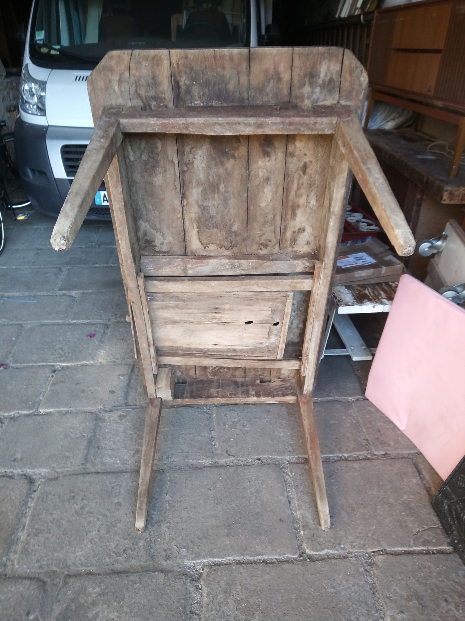 Table de ferme basse