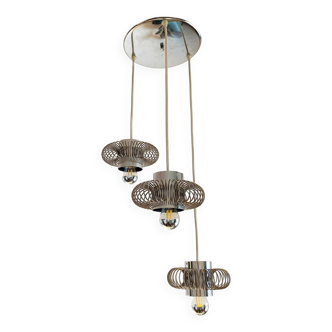 Philippe Rogier Space Age Cascade Chandelier 1970