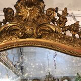 Louis XVl gilded mirror