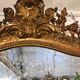 Miroir doré Louis XVl