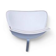 Conçu par Poul Kjærholm / 1978/2007 Coque blanche / cuir blanc