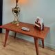 Table basse style scandinave années 50 palissandre
