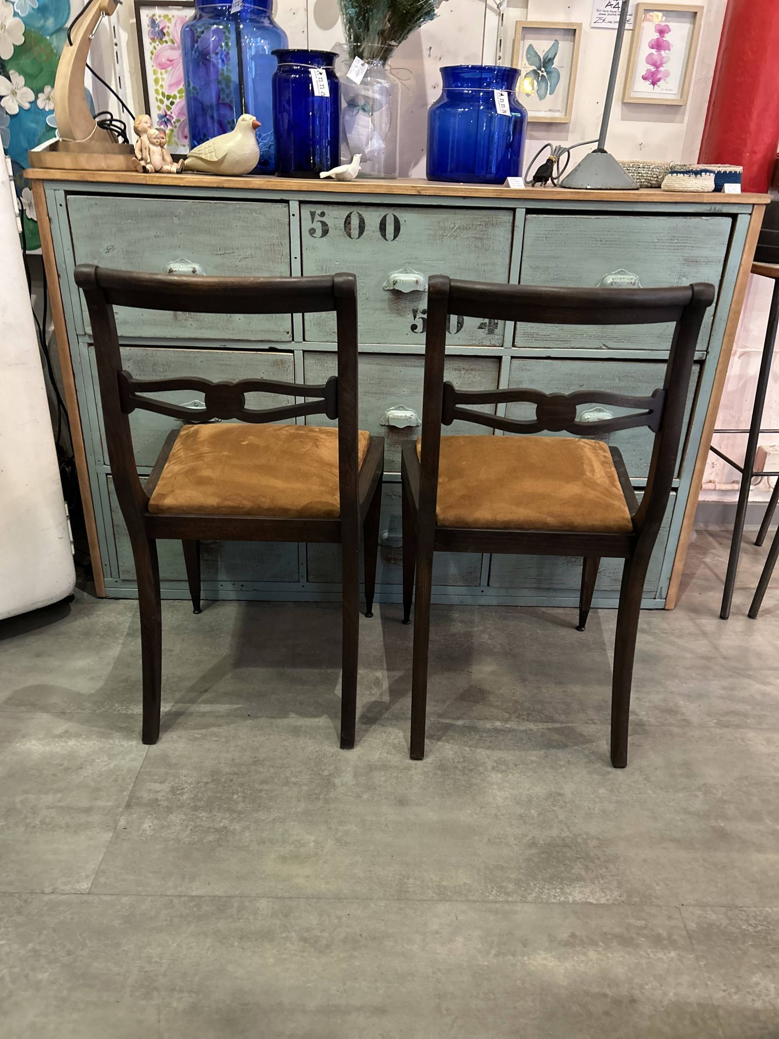 Paire de chaises de style Régence Des années 40