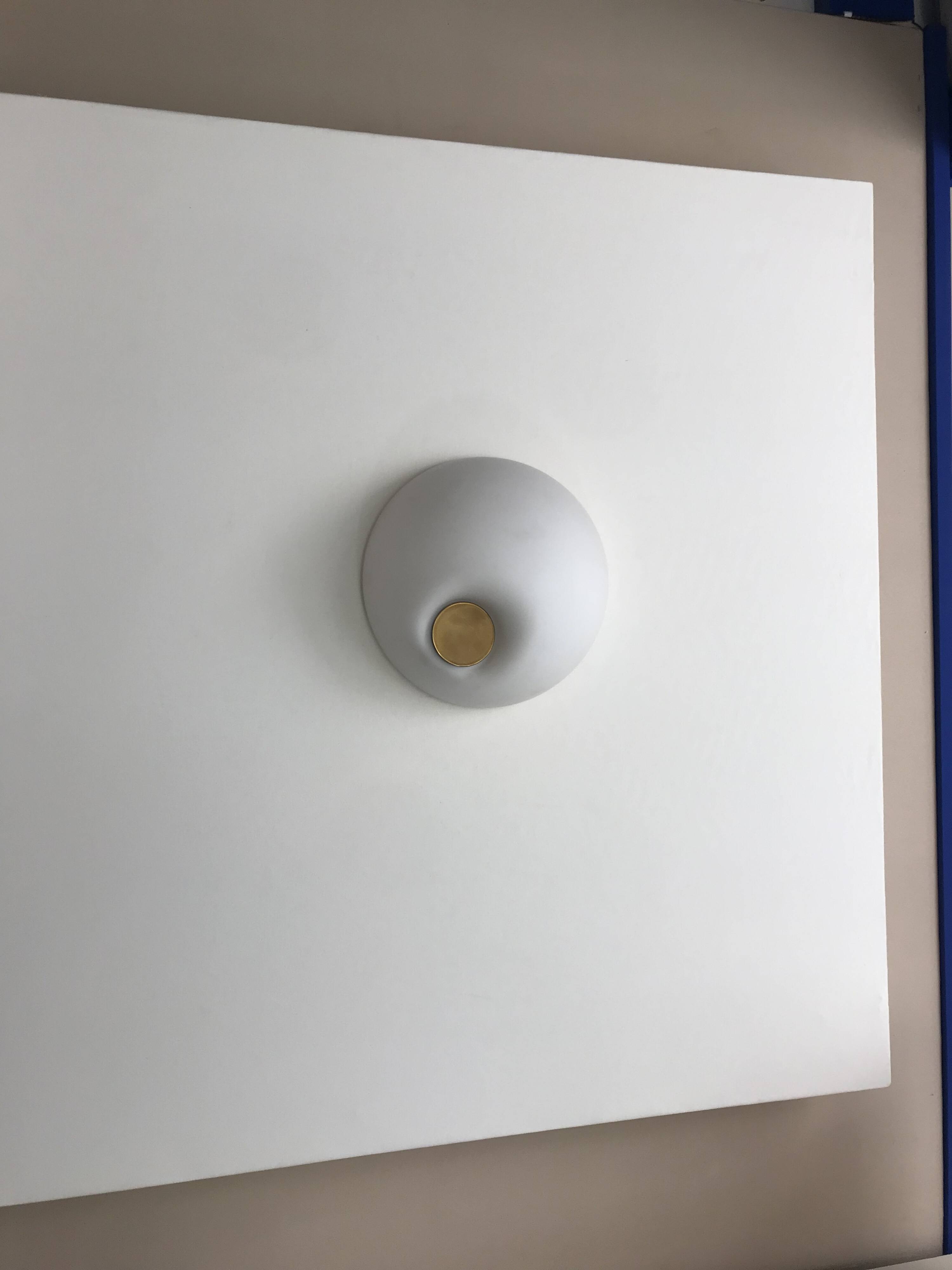 Murano glass wall light, Fontana Arte 1960