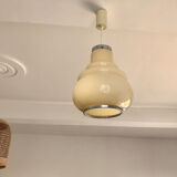 Suspension globe opaline cream