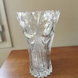 Vintage crystal art deco style vase