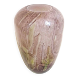 Vase signé La Rochère cristal Hauteur 25,8 cm