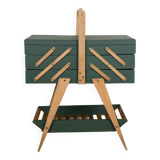 Vintage worker with compass feet revisited