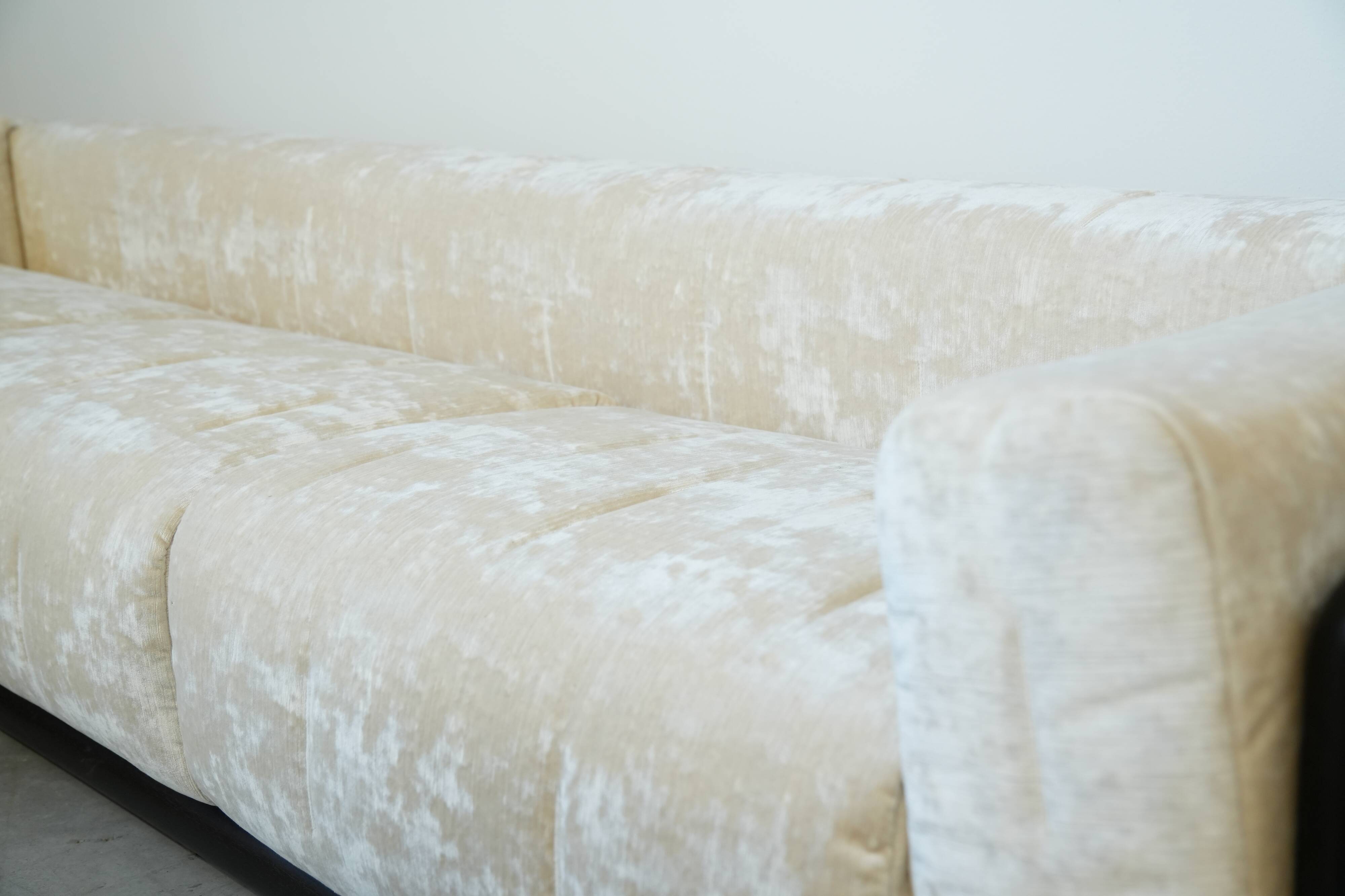 1973 “Cornaro” Sofa & Armchair Set by Carlo Scarpa for Simon