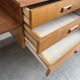 Coiffeuse scandinave vintage en teck, années 60