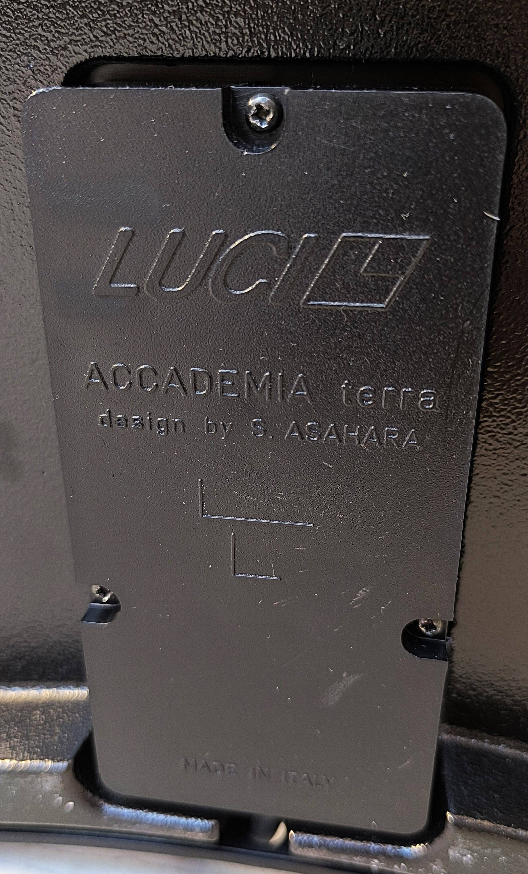 1980's Accademia Terra floor lamp by Shigeaki Asahara for LUCITALIA, TBEG