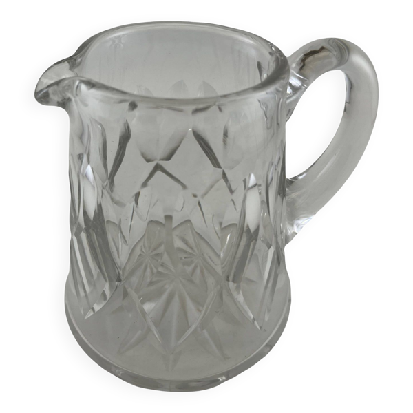 Carafe pichet en cristal de Saint Louis signé