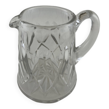 Carafe pichet en cristal de Saint Louis signé