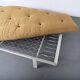 Mid-century French Daybed with futon