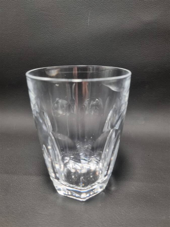 Set of 10 crystal glasses