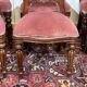 Suite de 8 chaises anglaises en acajou de style Victorien