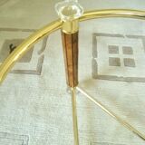 70s oval coffee table