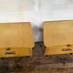 🌟 Vintage 1960s bedside tables – 1 drawer & 1 hinged door 🌟
