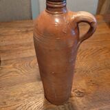 Bottle in stoneware varnished handle dp01021f202 old vintage