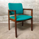 Fauteuil palissandre danois mi-siècle Rio de Scanform années 1960