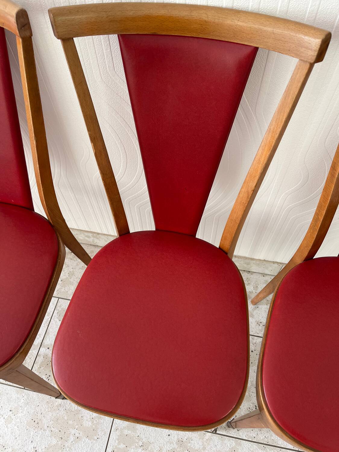 3 Baumann chairs model Palma 1960