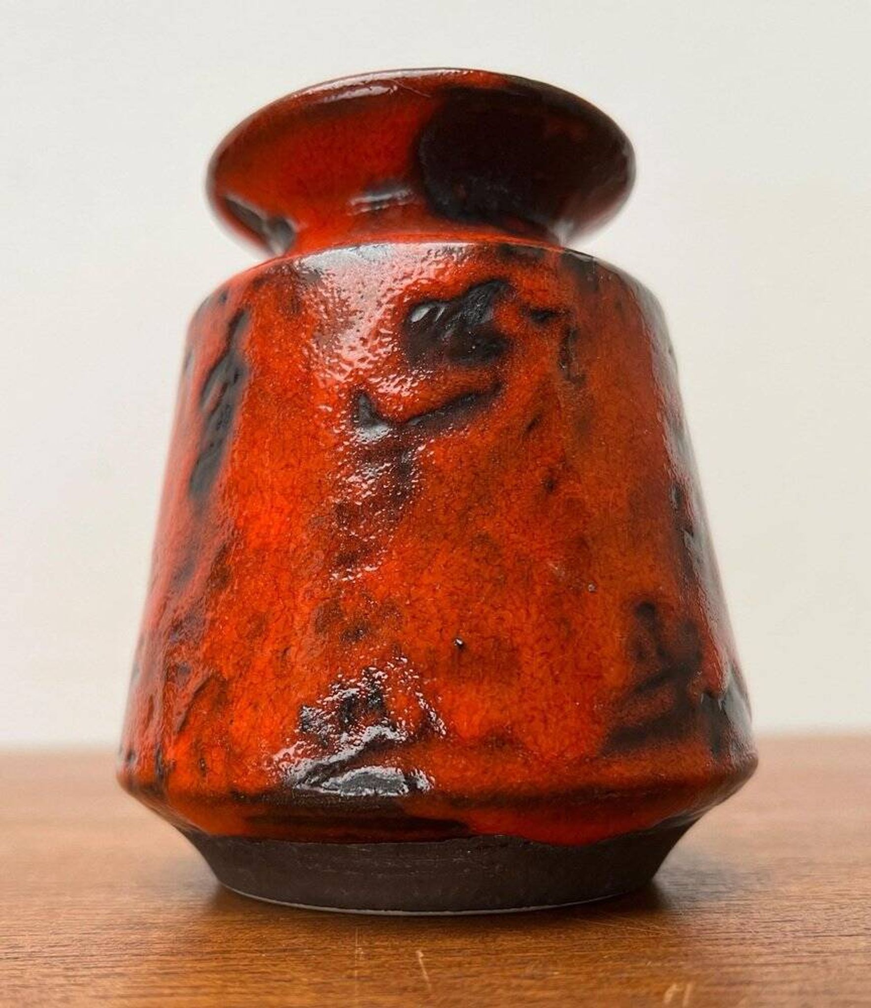German ceramic vase from the mid-century by Ilkra Edelkeramik, 1960s.