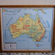 School map rossignol front and back, 1950s