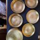 Lot de sous verres en laiton