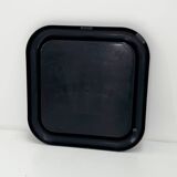 Miroir Delfo Noir par Sergio Mazza pour Artemide, 1960