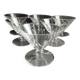 6 Champagne glasses – Saint Louis Bossuet service size 10406