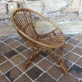 Rattan children's chair
