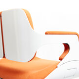 Zaha Hadid conference armchair Silver S101 for Interstuhl
