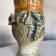 Italian ceramic vase Caltagirone Sicily 1960
