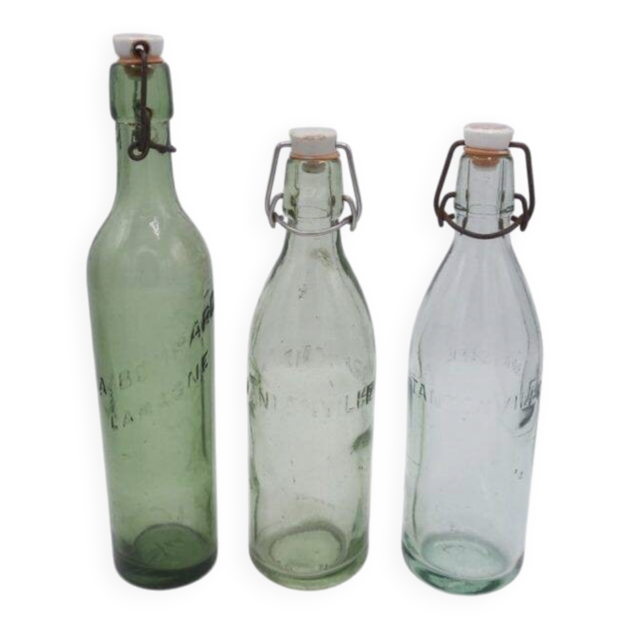 Set of 3 bottles