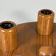 1960s 1970s Ceiling Lamp Brutalist Japandi Style Made in Germany