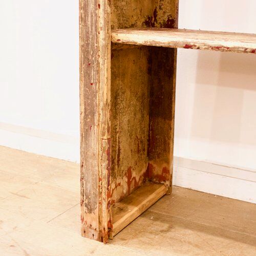 Vintage wooden shelf