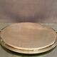 Tray with oval handles in the silver metal Louis-Philippe style