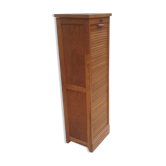 Meuble classeur à rideaux de notaire chêne