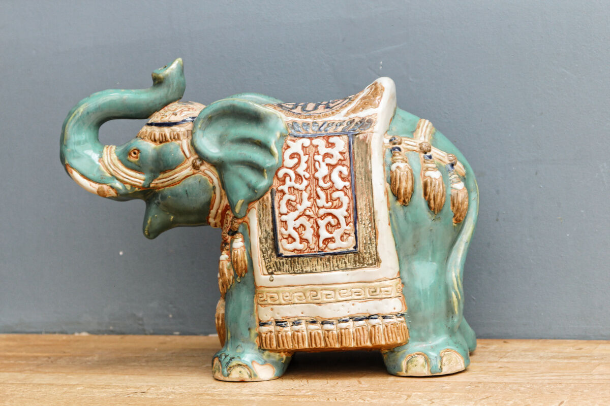 Ceramic elephant from China