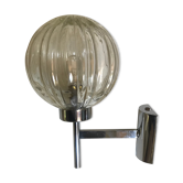 Applique chrome et verre vintage
