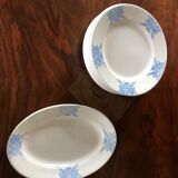 Set of 7 plates and a dish 50/60