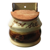 Pot gros sel en grès paysan