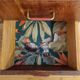petite commode, chiffonnier, poignées scoubidou, pieds compas, vintage