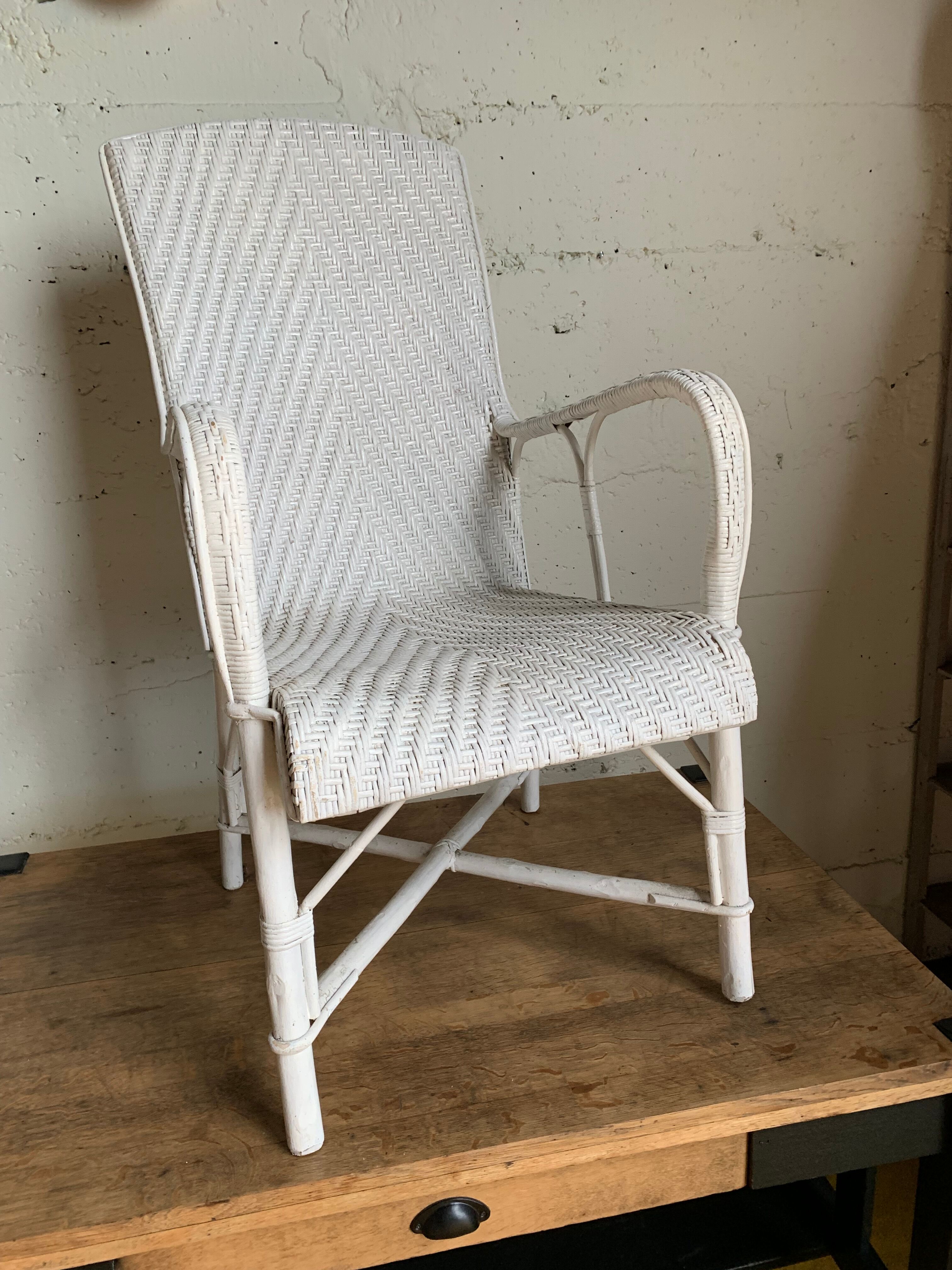 Rattan armchair from the 70s