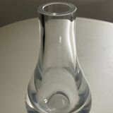 Vintage Crystal Bulb Vase