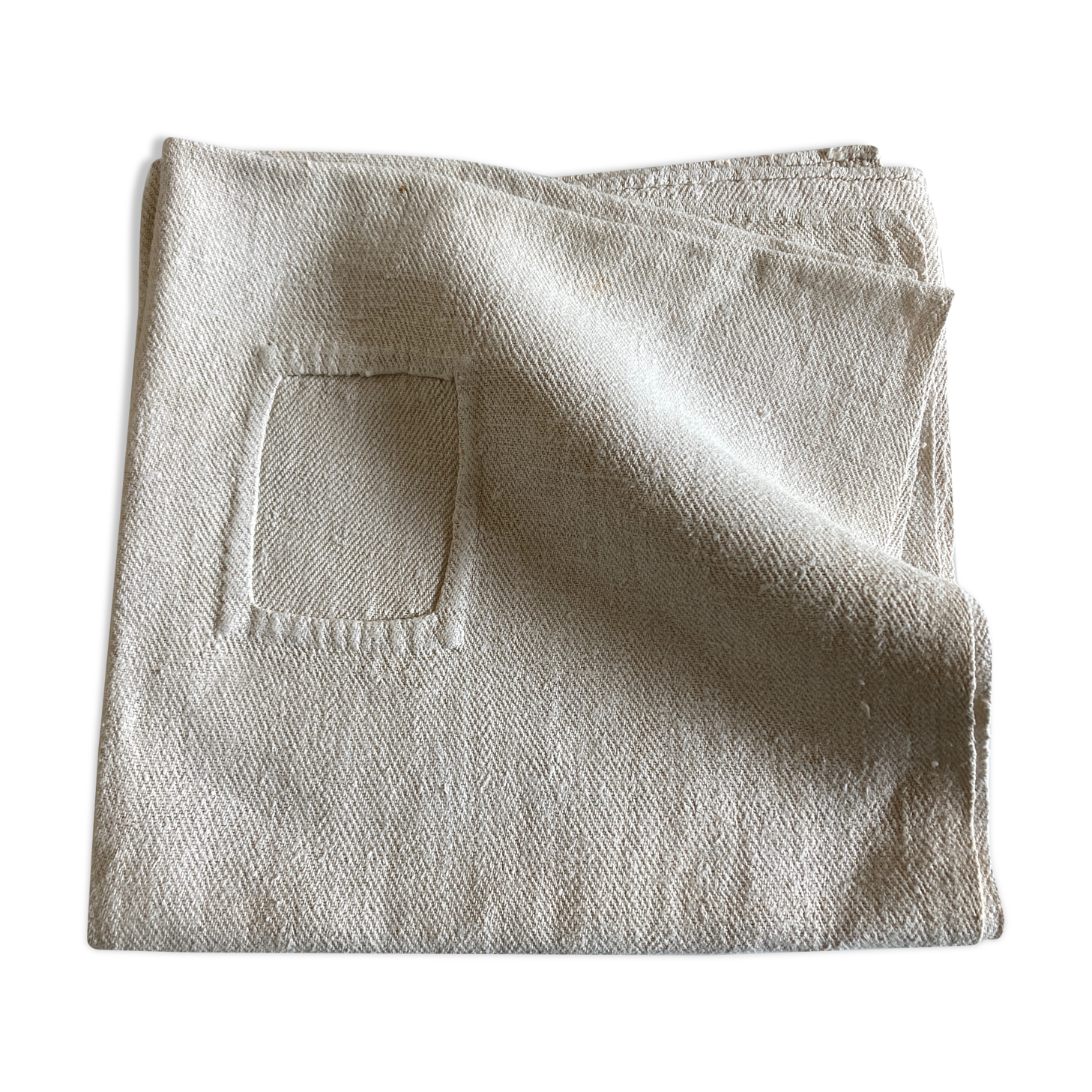 Tablecloth hemp canvas 19th L 140cm