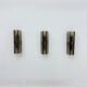 Set of 3 Veca glass wall lamps / sconces, 1970s Italy