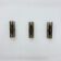 Set of 3 Veca glass wall lamps / sconces, 1970s Italy
